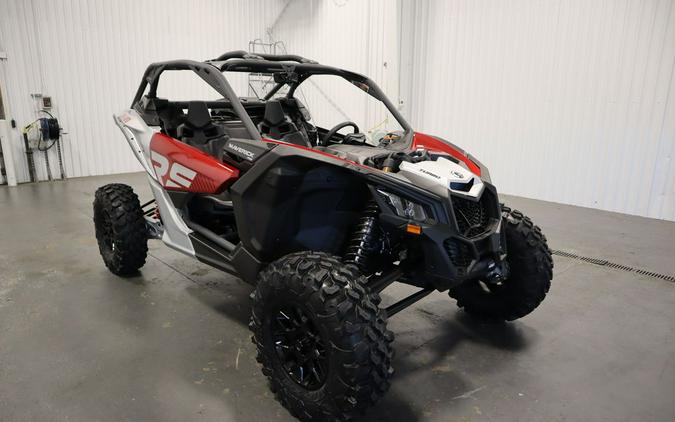 2024 Can-Am® Maverick X3 RS Turbo Fiery Red & Hyper Silver