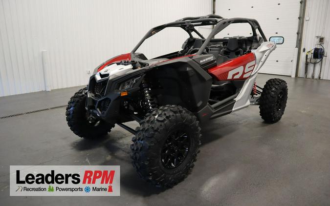 2024 Can-Am® Maverick X3 RS Turbo Fiery Red & Hyper Silver