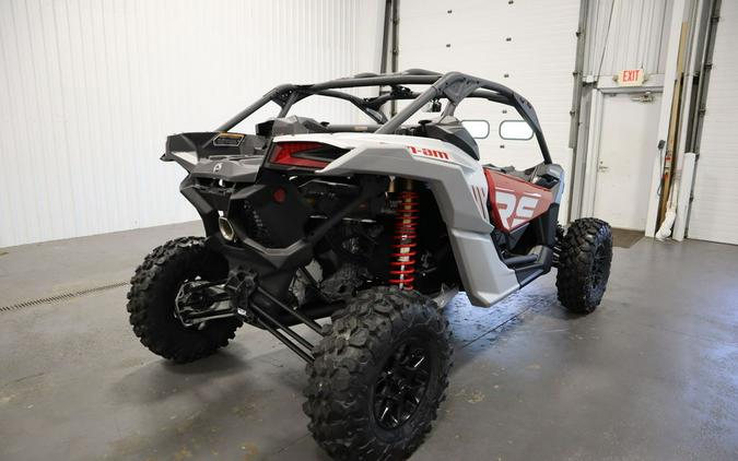 2024 Can-Am® Maverick X3 RS Turbo Fiery Red & Hyper Silver