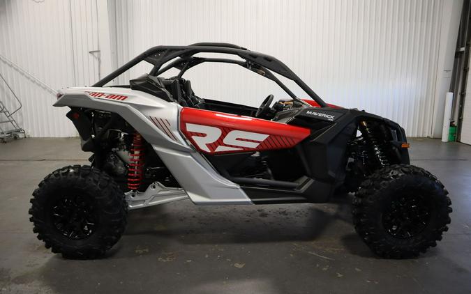 2024 Can-Am® Maverick X3 RS Turbo Fiery Red & Hyper Silver