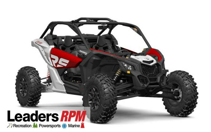 2024 Can-Am® Maverick X3 RS Turbo Fiery Red & Hyper Silver