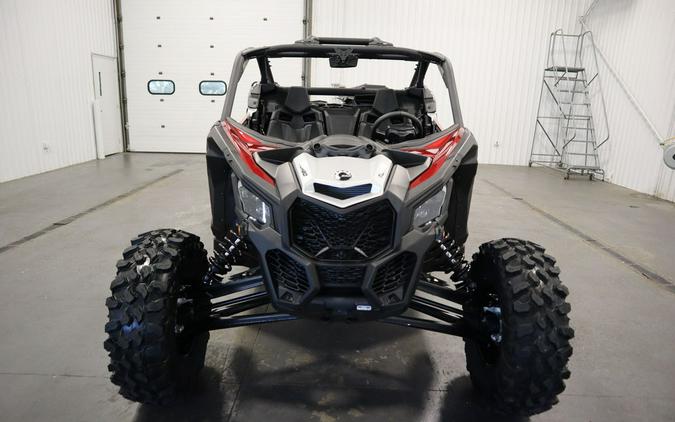 2024 Can-Am® Maverick X3 RS Turbo Fiery Red & Hyper Silver