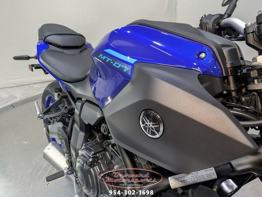 2025 Yamaha MT 07