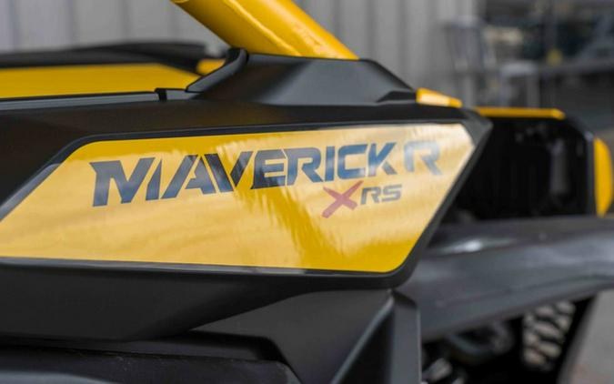 2024 Can-Am Maverick R X RS Carbon Black & Neo Yellow