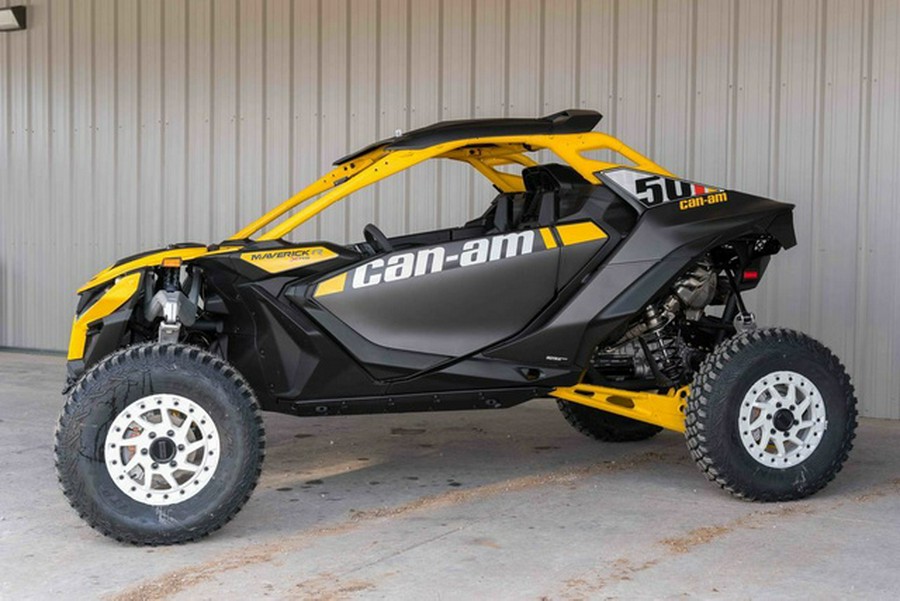 2024 Can-Am Maverick R X RS Carbon Black & Neo Yellow