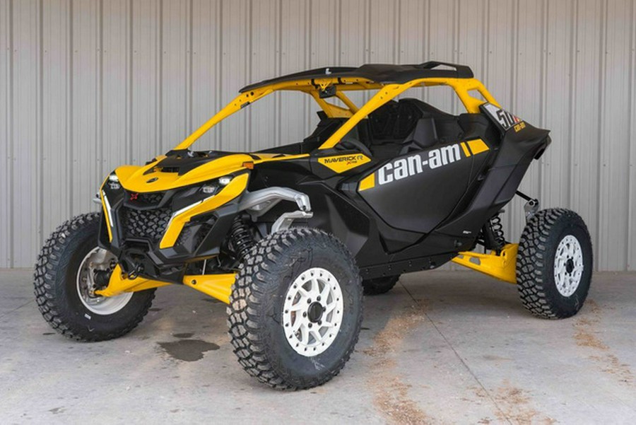 2024 Can-Am Maverick R X RS Carbon Black & Neo Yellow