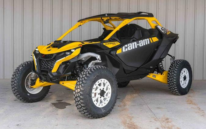 2024 Can-Am Maverick R X RS Carbon Black & Neo Yellow