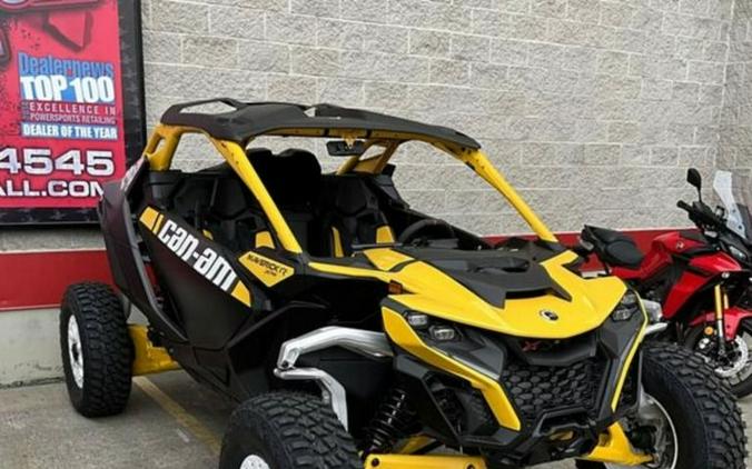 2024 Can-Am® Maverick R X RS with Smart-Shox Carbon Black & Neo Yellow