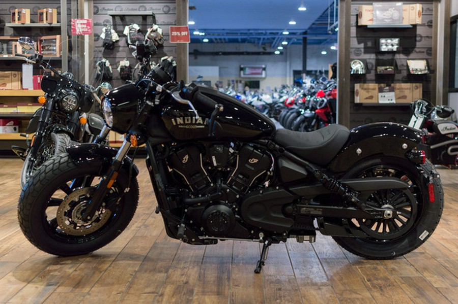 2025 Indian Scout Bobber Black Metallic