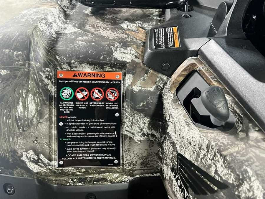 2027 Honda® FourTrax Rancher 4X4 TrueTimber® Atera Camo