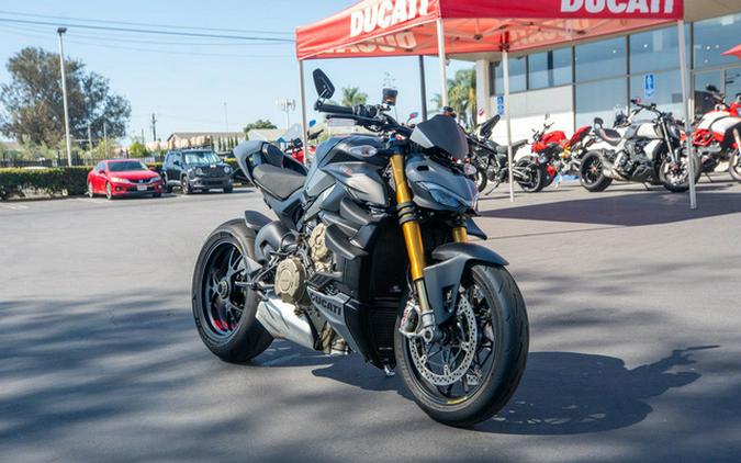 2024 Ducati Streetfighter V4 S Grey & Black V4 S