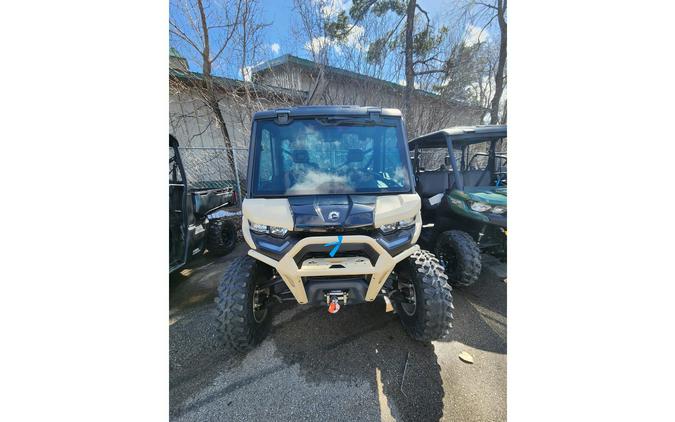 2024 Can-Am DEFENDER LIMITED CAB HD10 DESERT TAN & BLK