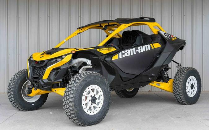 2024 Can-Am Maverick R X RS With Smart-Shox Carbon Black & Neo