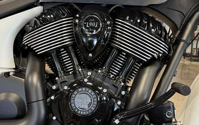 2026 Indian Motorcycle® Springfield ® Dark Horse® Ghost White Metallic Smoke