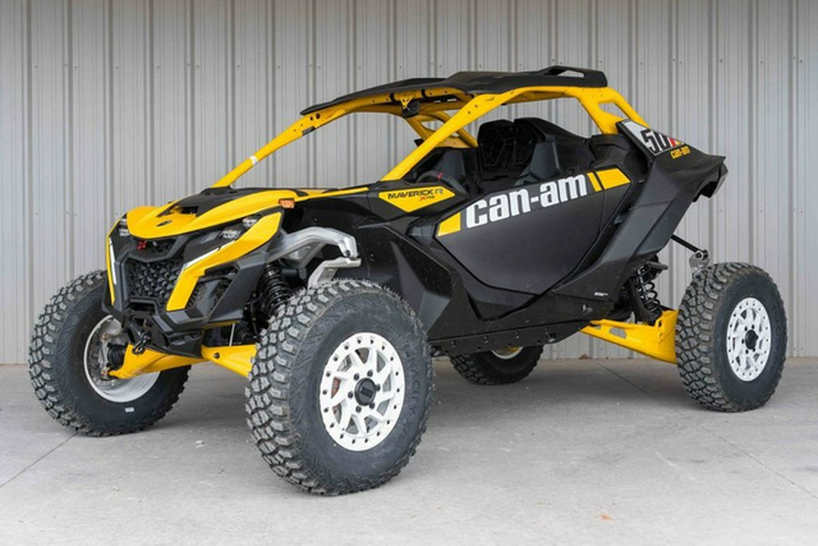 2024 Can-Am Maverick R X RS With Smart-Shox Carbon Black & Neo