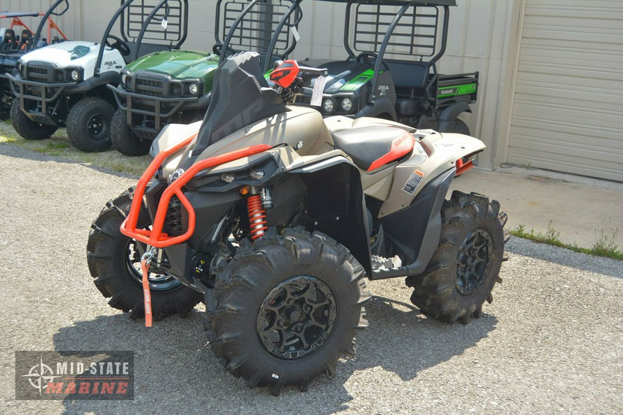 2023 Can-Am® Renegade X mr 1000 R Liquid Titanium & Can-Am Red