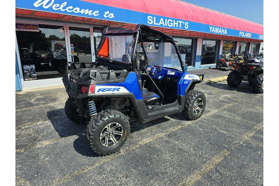 2012 Polaris Industries Ranger RZR® 800 EPS - Boardwalk Blue LE