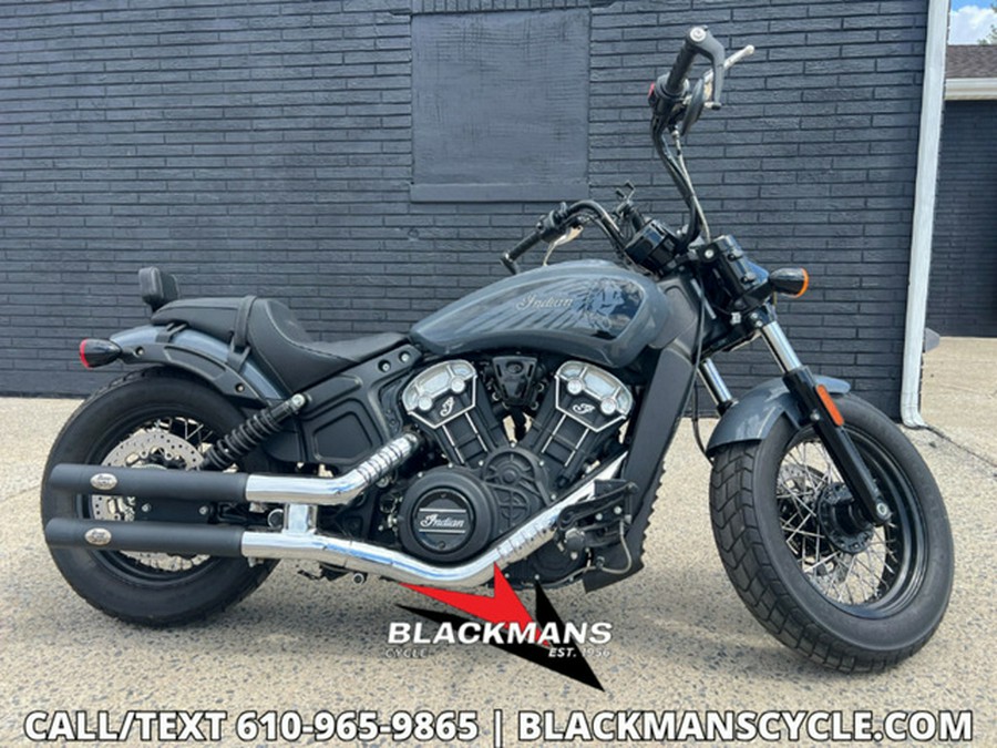 2021 Indian Scout Bobber Twenty Thunder Black