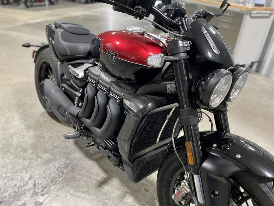 2025 Triumph Rocket 3 Storm R Carnival Red/Sapphire Black