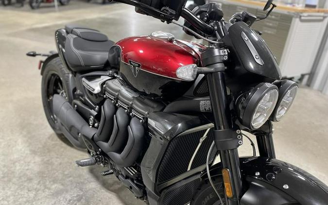 2025 Triumph Rocket 3 Storm R Carnival Red/Sapphire Black