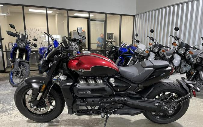 2025 Triumph Rocket 3 Storm R Carnival Red/Sapphire Black