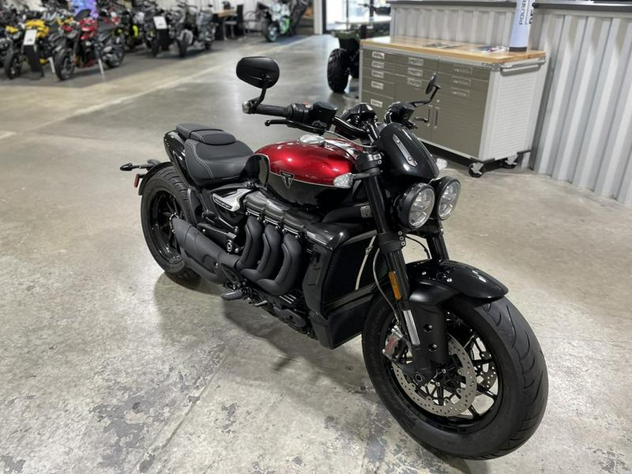 2025 Triumph Rocket 3 Storm R Carnival Red/Sapphire Black