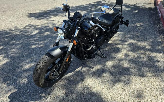 2025 Indian Scout Sixty Bobber Black Metallic