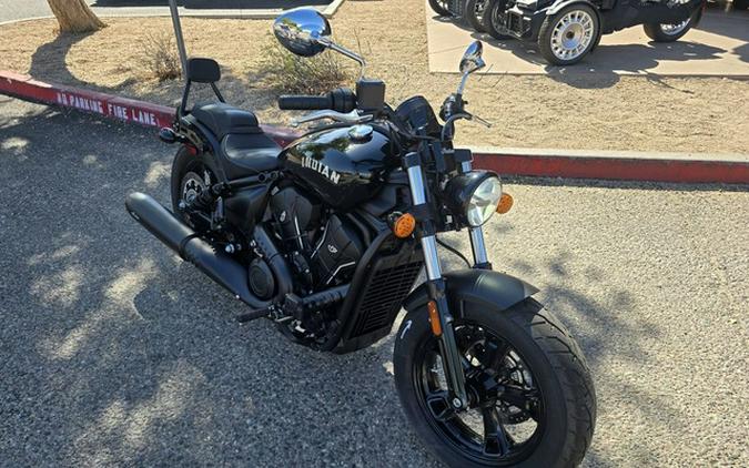 2025 Indian Scout Sixty Bobber Black Metallic