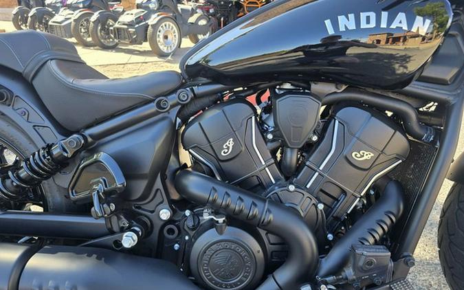 2025 Indian Scout Sixty Bobber Black Metallic