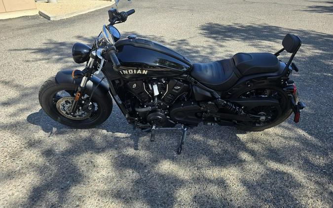 2025 Indian Scout Sixty Bobber Black Metallic