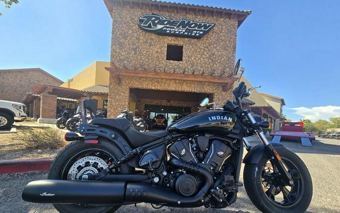 2025 Indian Scout Sixty Bobber Black Metallic