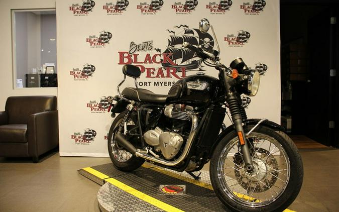 2017 Triumph Bonneville T100 Black