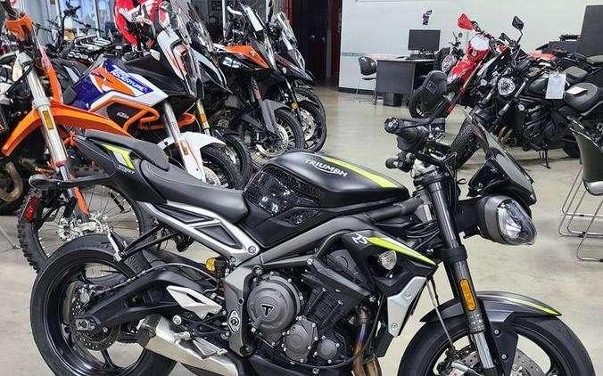 2020 Triumph Street Triple RS Matte Jet Black