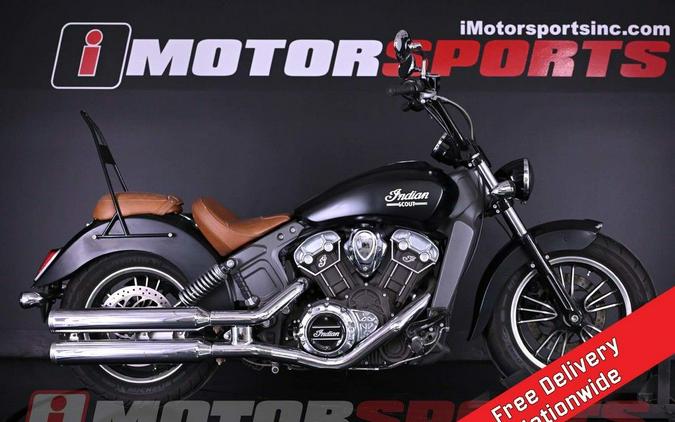 2016 Indian Motorcycle® Scout® Thunder Black Smoke