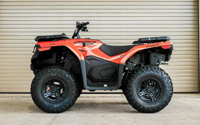 New 2024 CFMOTO CFORCE 500 S EPS LAVA ORANGE