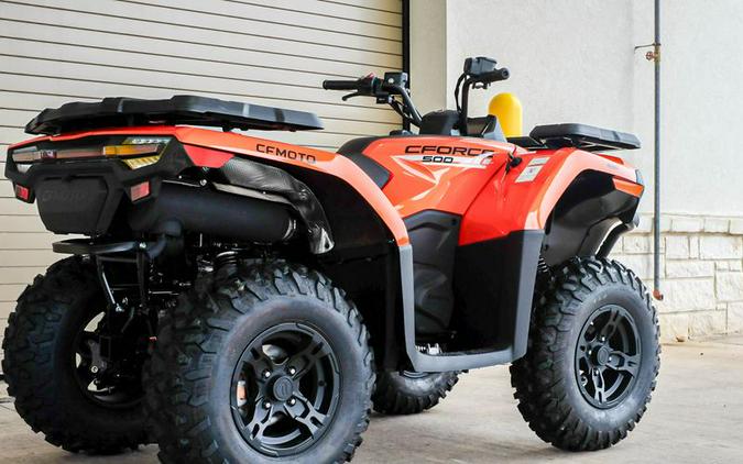 New 2024 CFMOTO CFORCE 500 S EPS LAVA ORANGE