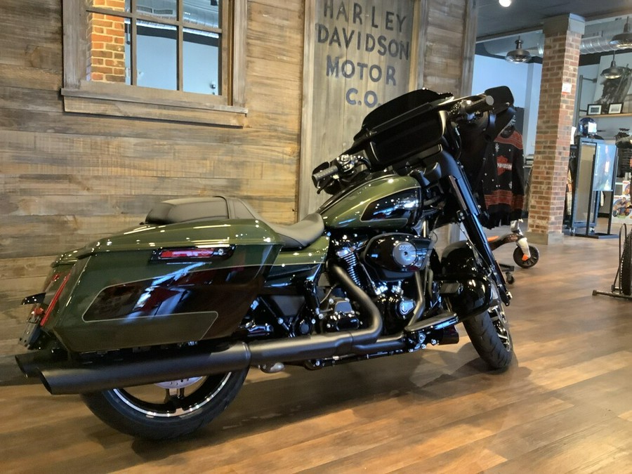 Harley-Davidson® Street Glide® 2026 FLHX T1-26 Olive Steel Metallic / Vivid Black - Black