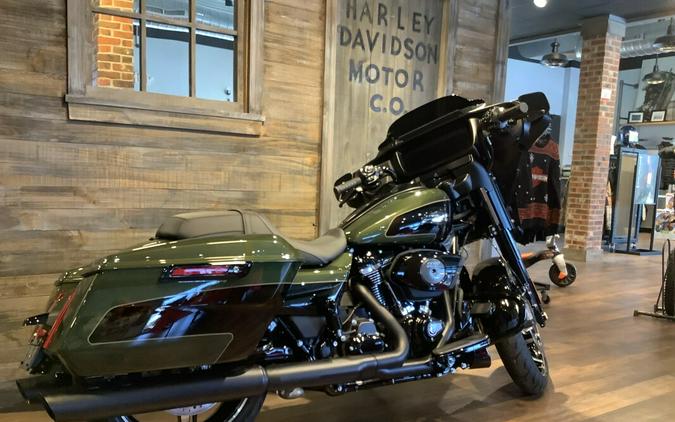 Harley-Davidson® Street Glide® 2026 FLHX T1-26 Olive Steel Metallic / Vivid Black - Black
