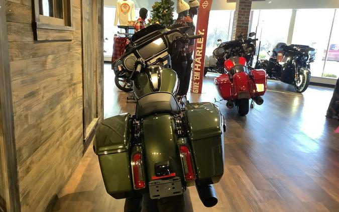 Harley-Davidson® Street Glide® 2026 FLHX T1-26 Olive Steel Metallic / Vivid Black - Black