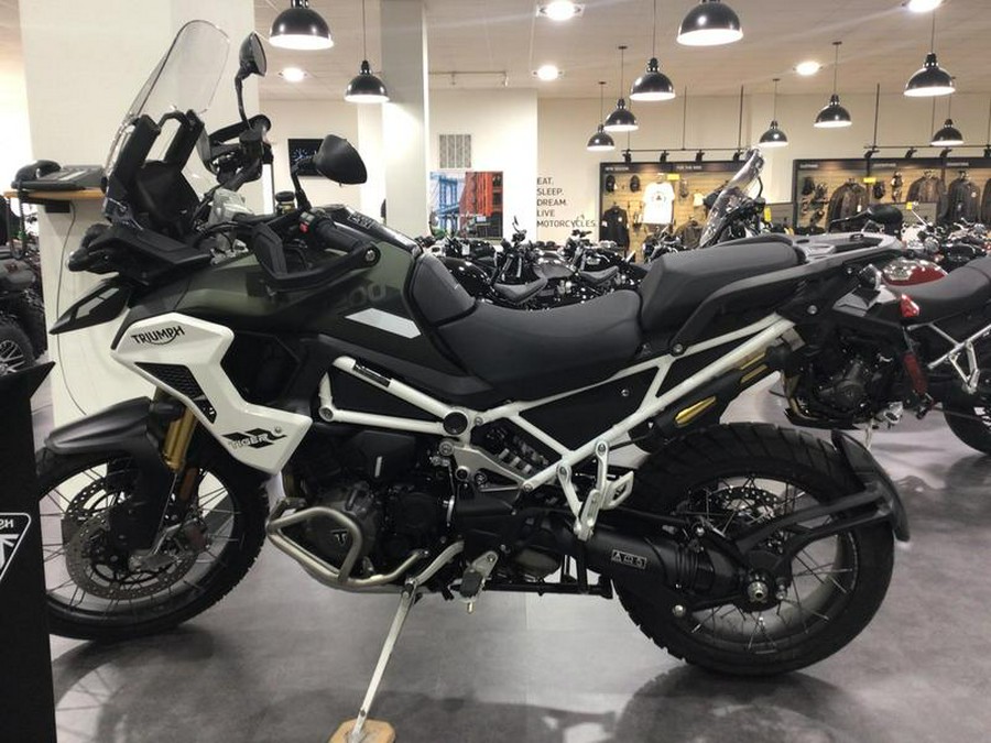 2023 Triumph Tiger 1200 Rally Pro Matte Khaki Green