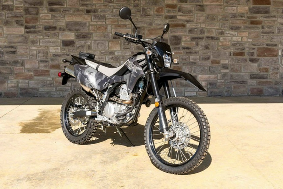 2024 Kawasaki KLX300 Cypher Camo Gray