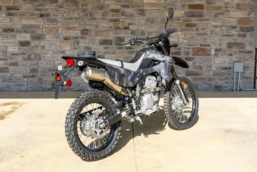 2024 Kawasaki KLX300 Cypher Camo Gray