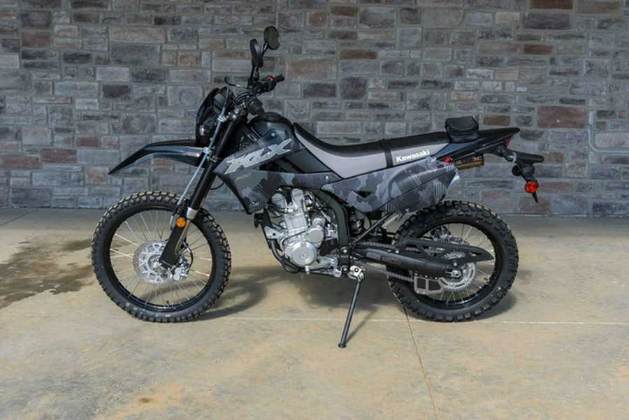 2024 Kawasaki KLX300 Cypher Camo Gray