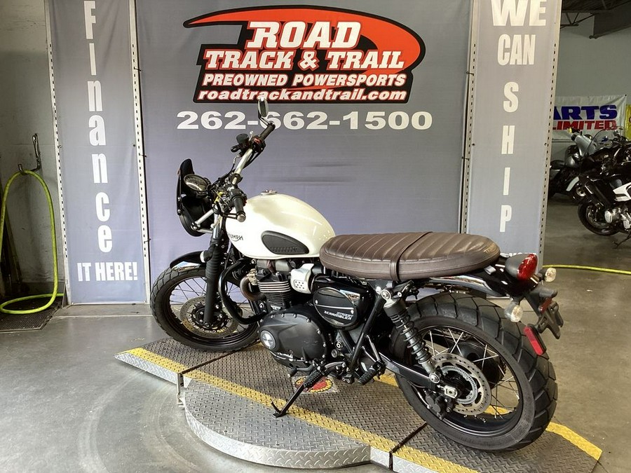 2019 Triumph Street Scrambler Fusion White