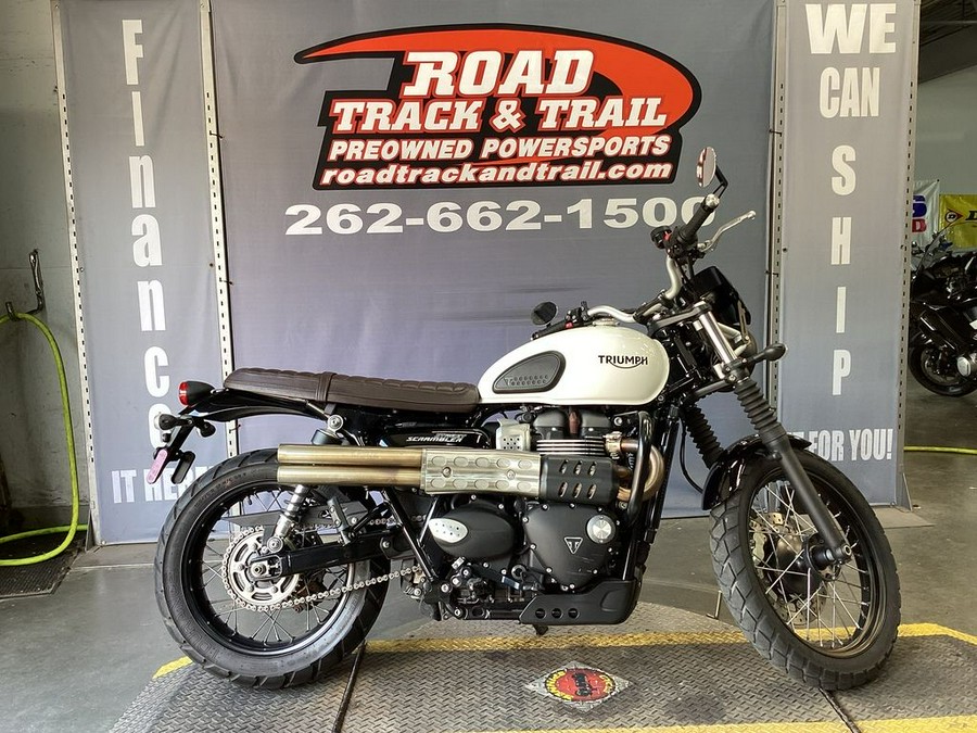 2019 Triumph Street Scrambler Fusion White