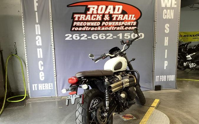 2019 Triumph Street Scrambler Fusion White