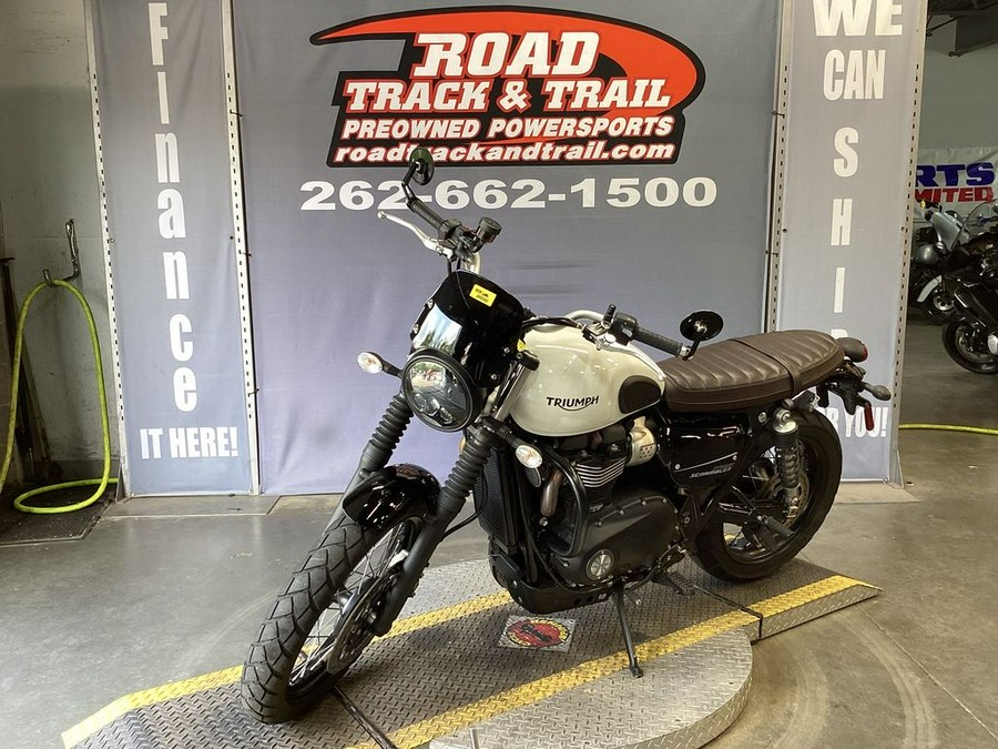 2019 Triumph Street Scrambler Fusion White