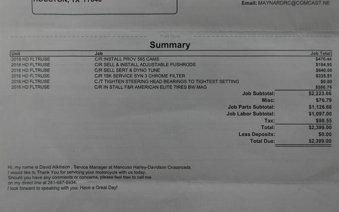 2016 Harley-Davidson CVO Road Glide Ultra