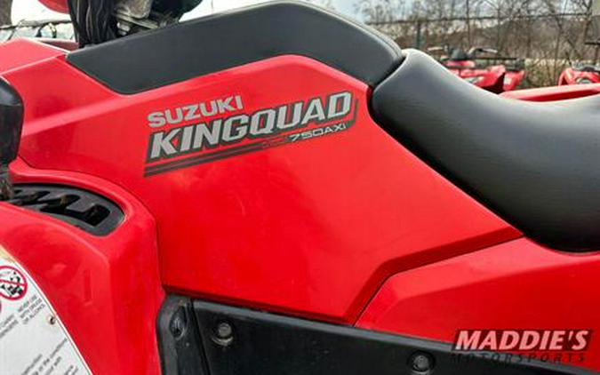 2020 Suzuki KingQuad 750AXi Power Steering