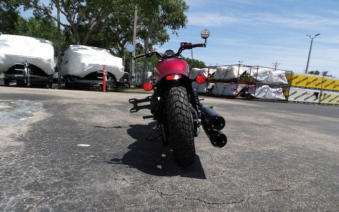 2024 Indian Scout Bobber ABS Icon Indy Red